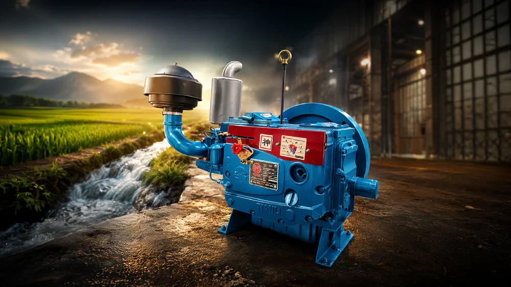 Tianli Z66YM: High-Power Diesel Engine for Industry & Agriculture
