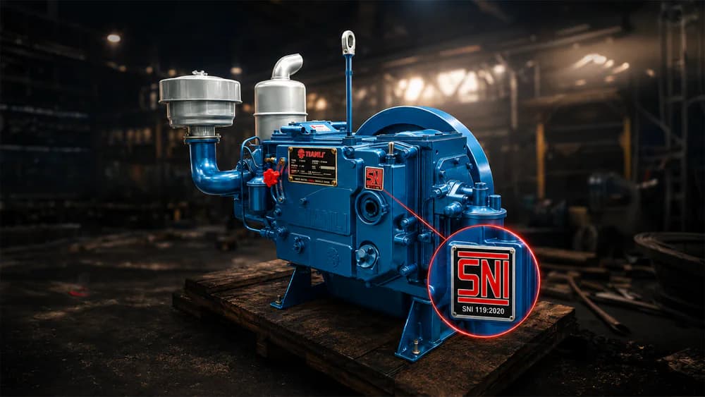 Tianli Diesel Engines are SNI Certified: Proven Quality, More Guaranteed Work